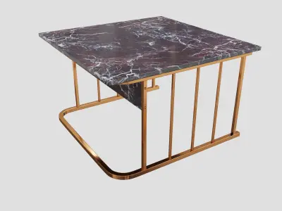 Modern Nesting Coffee Table Part 1 3D model