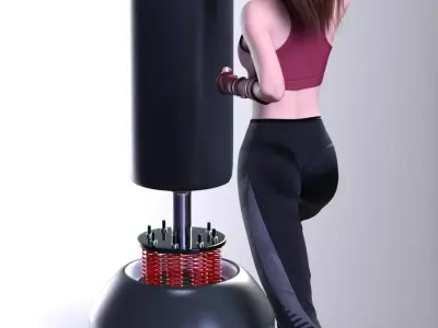 Jessie Elite Training Seventh Heaven Gym Edition 3D print model