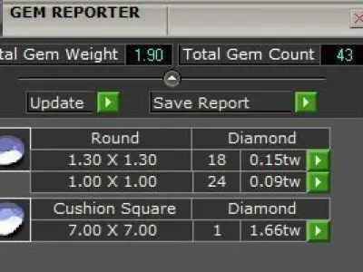 Cushion Solitaire Ring 3D print model