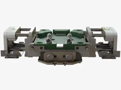 Hi-tech Robotics Mount 3D model