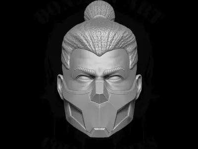 Blade 2099 Fan Art 3D Printable Files for Action Figures 3D print model