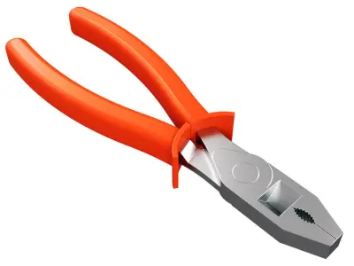 Plier Set 3D model