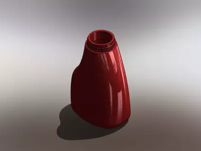 Realistic Oil Can 3D Model 3D model