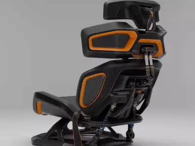 Vision Racing Seat AK24 3D model