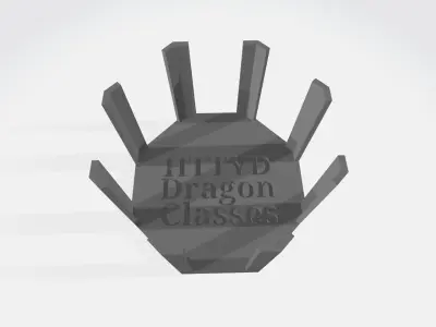 How To Train Your Dragons coaster set 3D print model