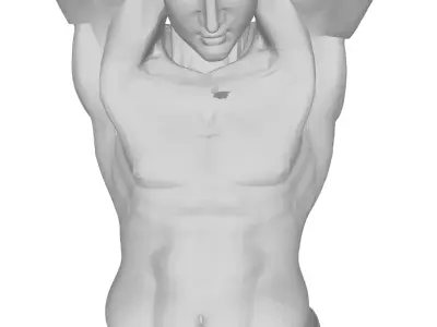 Atlas statue 3D Model 3D print model