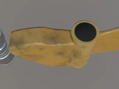 PFM1 low poly Low-poly 3D model