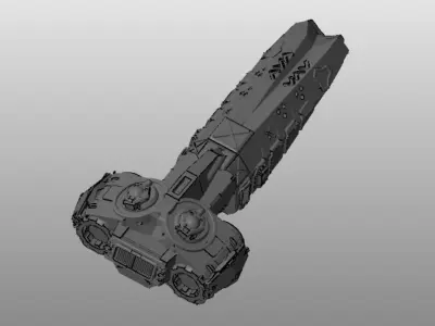 SKY RELICS - 38 STAR RUNNER 3D print model