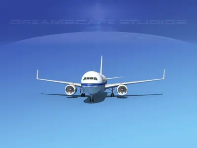 Boeing 767-300 Air China 3D model