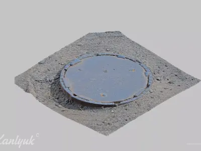Kanlyuk C Manhole Scan Free 3D model