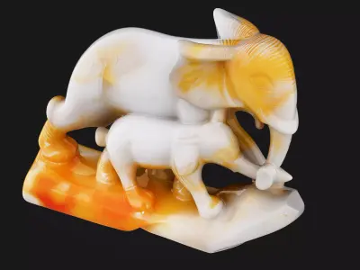 Jade display 3D model