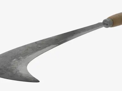 Koyta Sickle Low-poly 3D model