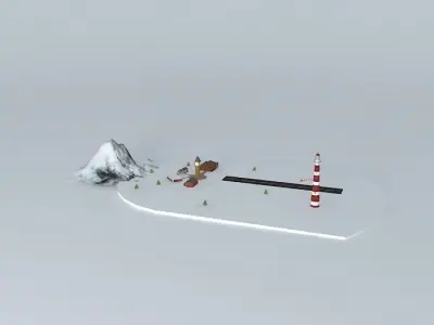 santas workshop at the north pole Free 3D model