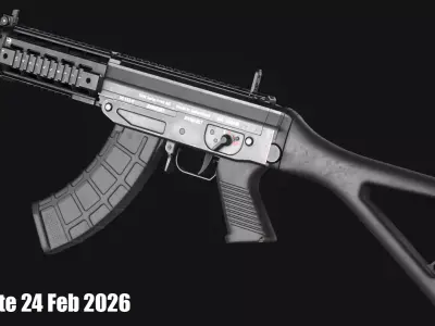 SIG SG 553 and SG 553-R Assault Rifle Pack - Game Asset Low-poly 3D model