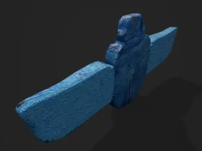 Egyptian scarab beetle Free 3D model