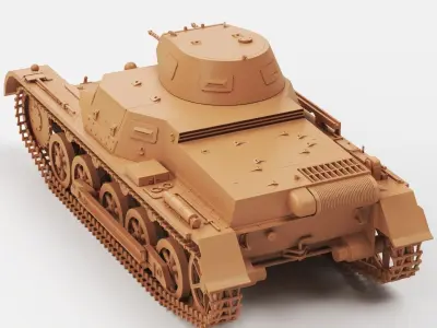 PzKpfw I Ausf B Free 3D print model