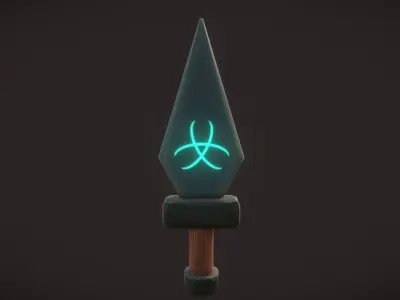 Stylized Weapons Pack Low-poly 3D model