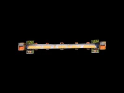 3d High Resolution Road Safety Of Driving Traffic Barrier 3D model