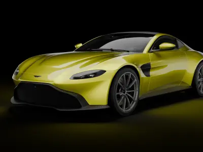 Aston Martin Vantage Free 3D model purchase