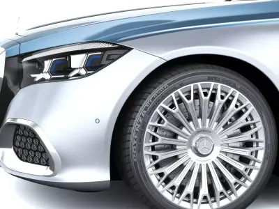 Mercedes-Benz S-Class Maybach 2027 3D model