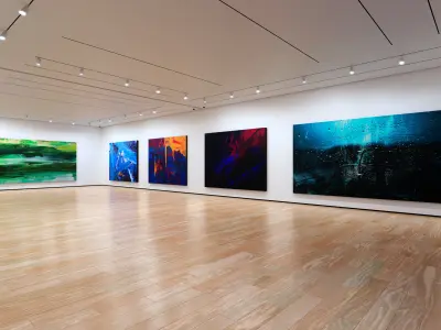 Art Museum Gallery Interior 1c - Textured Low-poly 3D model