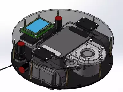 DIY Sweeping Robot 3D model