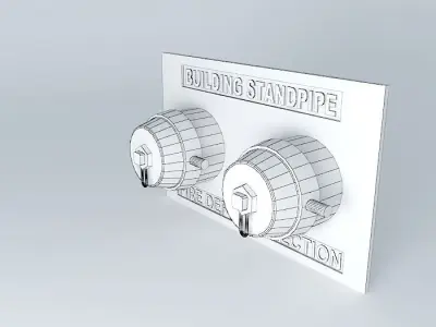 StandPipe  Fire Department Connection Free 3D model