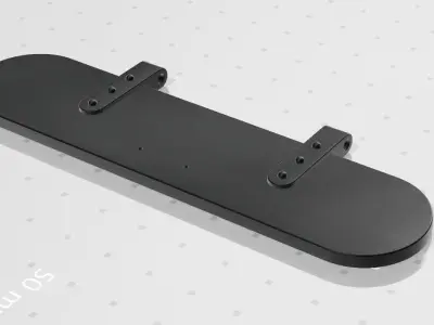 Live Steam Tank Flap 3D print model