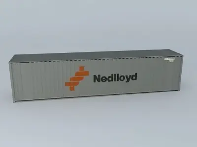 Nedlloyd Container 40 39; Free 3D model
