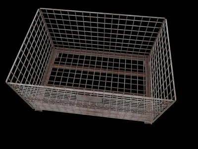 storage bin 3D model