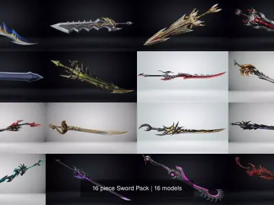 16 piece Sword Pack