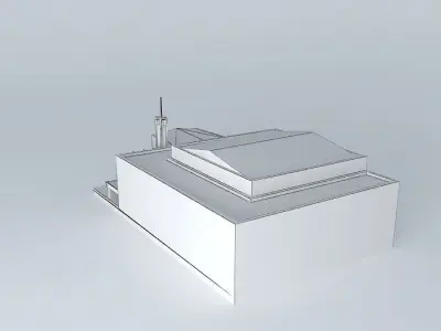 LDS. Missionary Training Center Stake Aragon. Free 3D model