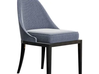 caracole natural choice side chair 3D model