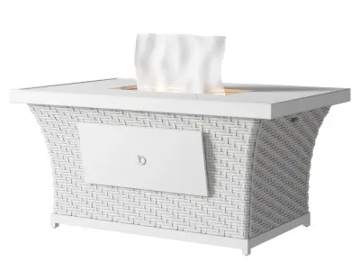 OVE Barcelona 52 inch Fire Table 3D model