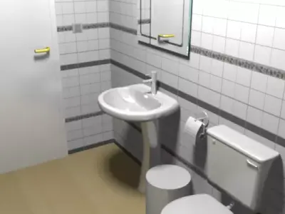 casa simples Free 3D model