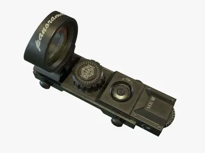 Optical Scope Panorama mk3 Low-poly 3D model