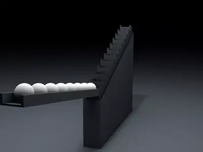 marble machine 2 3D model