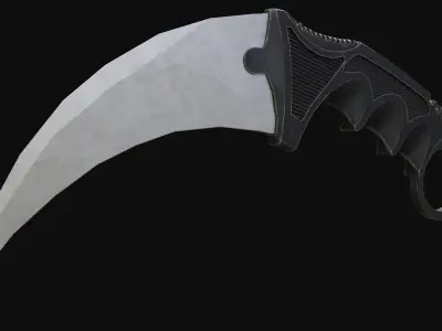 Karambit Game Ready Model Low-poly 3D model