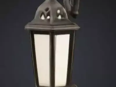 Rustic Lantern 3D model