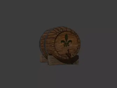 cask ale 3D model