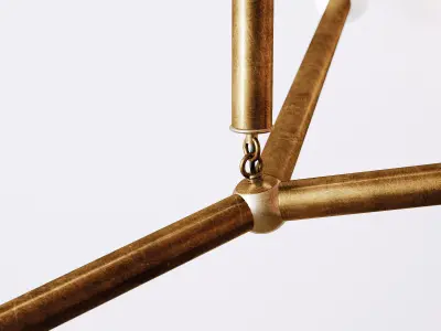 Arrow Pendant Lamp 3D model