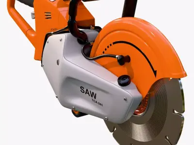 Handheld Cut Off Saw M1 3D model