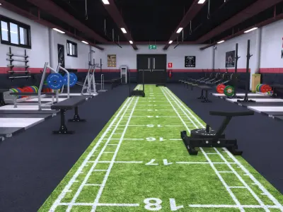  Weigtlifting Training and Arena Collection 