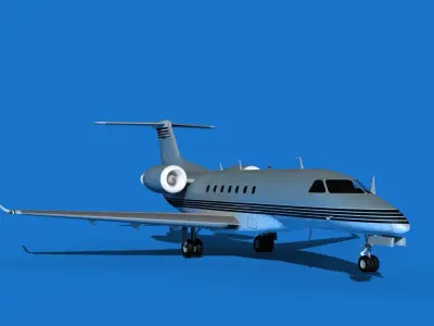 Embraer Praetor 600 V14 3D model