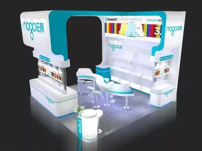 Exhibition - Area - 6X6-3DMAX2009-1 3D model