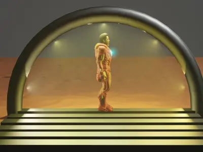 Ironman man 3D model