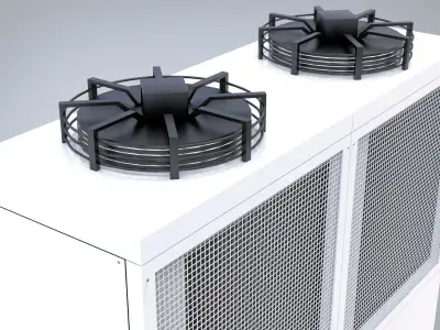  Unit Compressor Condensing 3D model