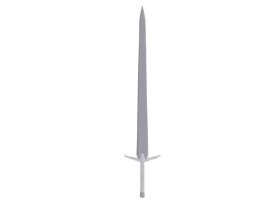Base Long Sword 3D model