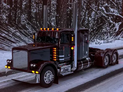 Peterbilt 379 COGA Edition  3D model