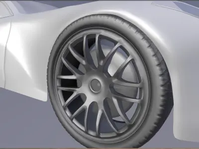 ferrari 812superfast car Free 3D model